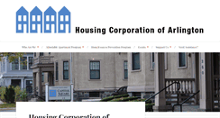 Desktop Screenshot of housingcorparlington.org